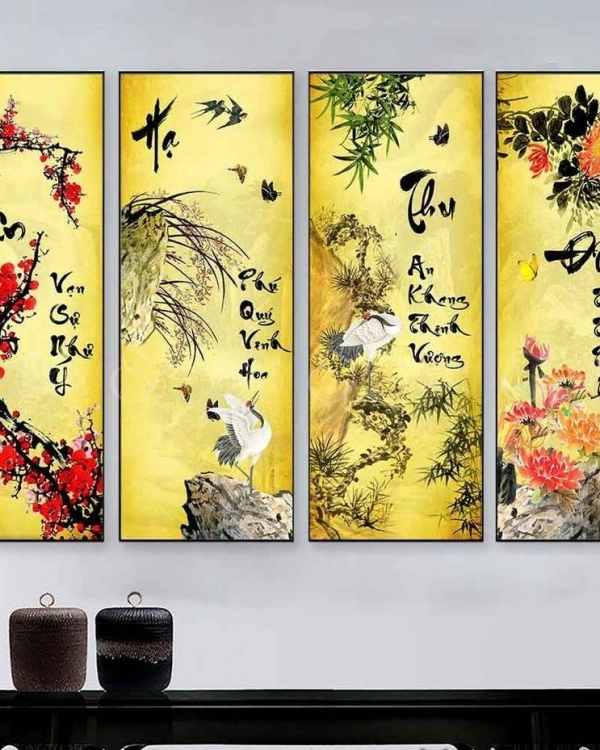 Tranh Tứ Quý Xhtđ - belovedbeyond.com