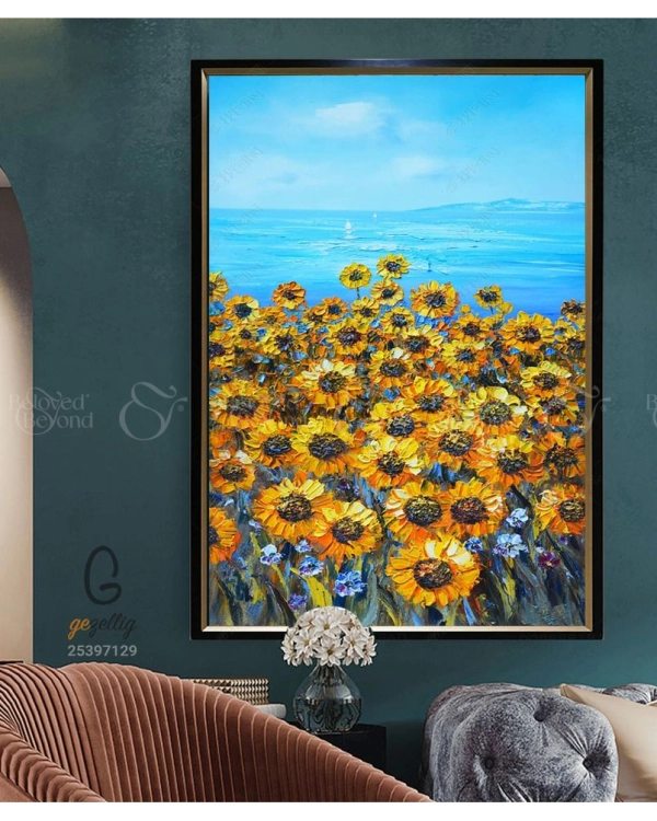 Tranh Hoa Hướng Dương - belovedbeyond.com