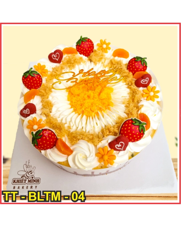 Bánh Kem Chà Bông Trứng Muối (Truyền Thống) - belovedbeyond.com