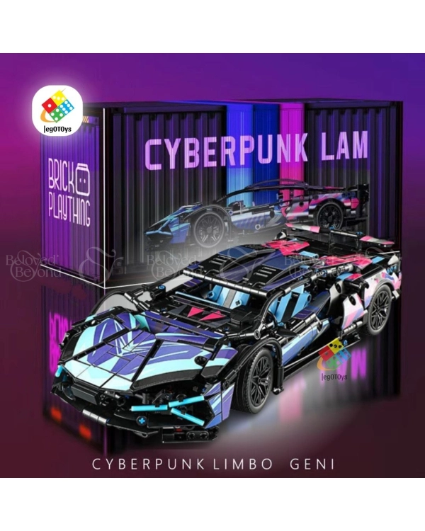 Lego Lamborghini Cyberpunk - belovedbeyond.com