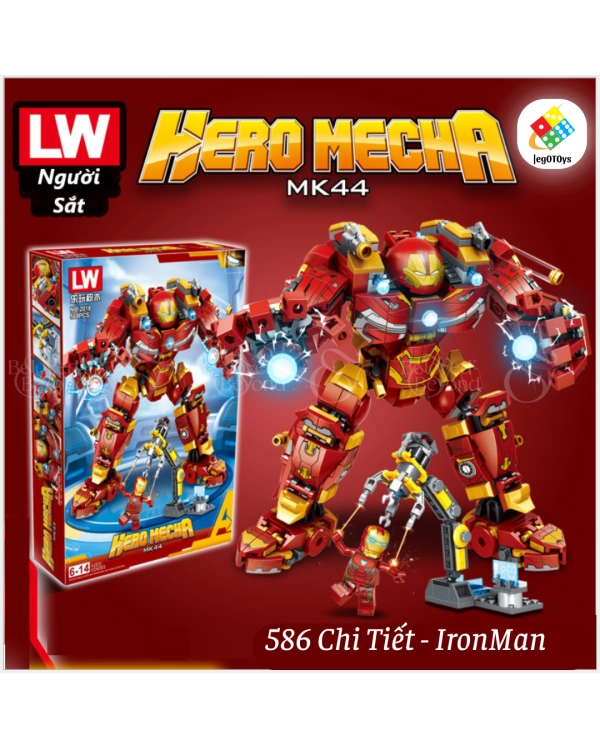 Lego Ironman - belovedbeyond.com