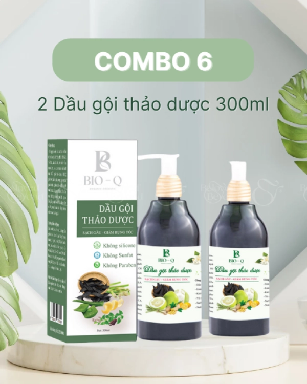 Combo 6: 2 Dầu Gội Thảo Dược 300Ml - belovedbeyond.com
