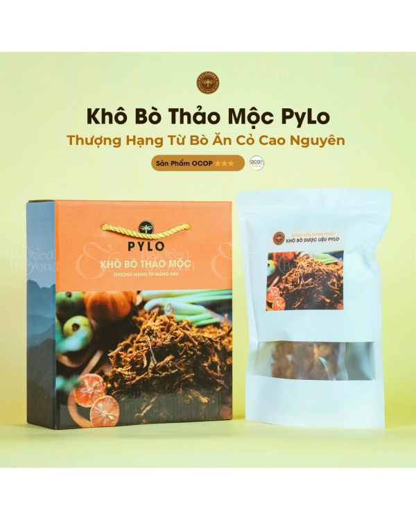 Khô Bò Thảo Mộc Pylo - belovedbeyond.com