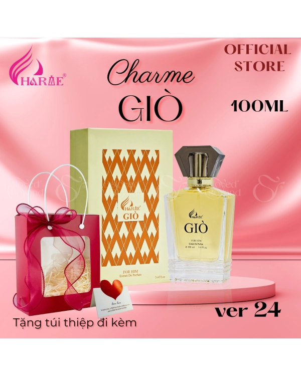 Nước Hoa Nam Cao Cấp Charme Giò Ver24 100Ml - belovedbeyond.com