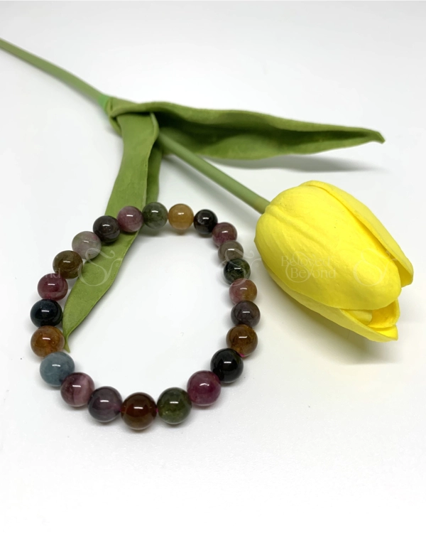 Vòng Tay Tourmaline Nhiều Màu Thiên Nhiên - belovedbeyond.com