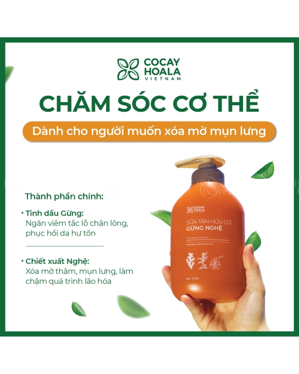 Sữa Tắm Gừng Nghệ - belovedbeyond.com