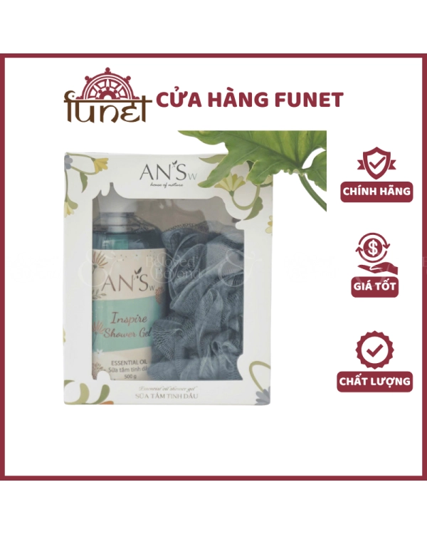 Hộp Quà Tặng Gel Tắm An'sw - belovedbeyond.com
