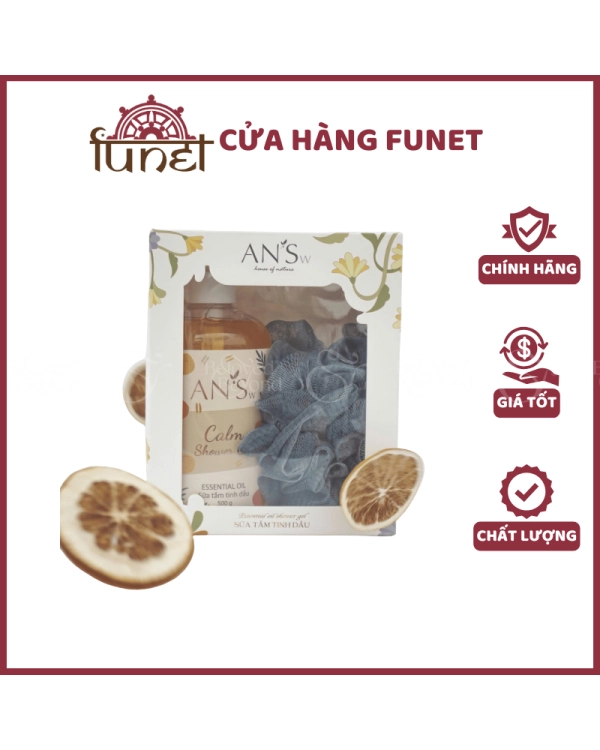 Hộp Quà Tặng Gel Tắm An'sw (Calm) - belovedbeyond.com