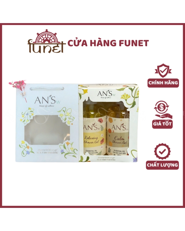 Hộp Quà Tặng Gel Tắm An'sw - belovedbeyond.com