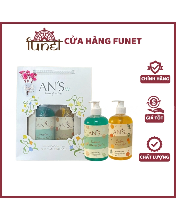 Hộp Quà Tặng Gel Tắm An'sw - belovedbeyond.com