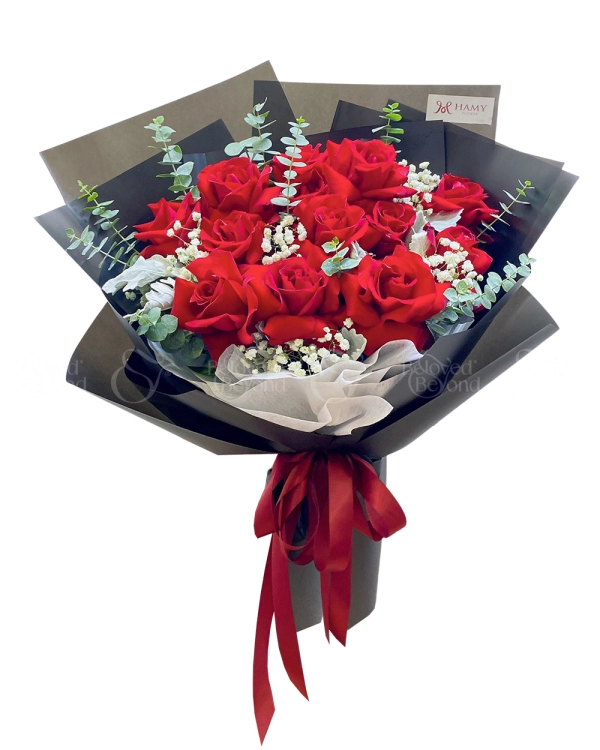 Bó Hoa Hồng Đỏ - belovedbeyond.com