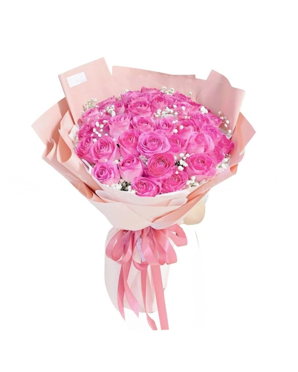 Bó Hồng Dâu 04 - belovedbeyond.com