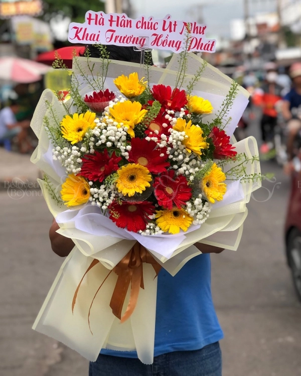 Bó Hoa Chúc Mừng Khai Trương - Kt177 - belovedbeyond.com