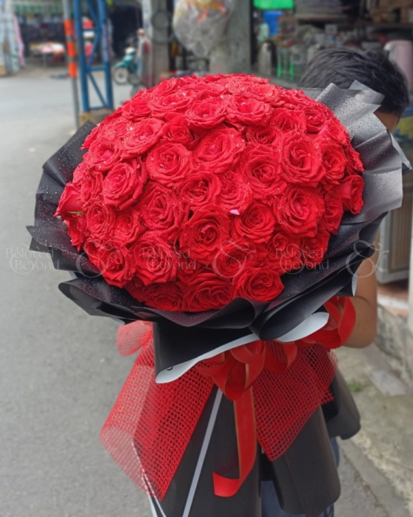Bó Hoa Hồng Đỏ - belovedbeyond.com