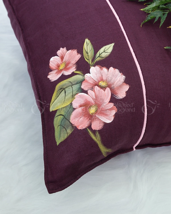Gối Đinh Lăng Linen Lớn - Hygie - belovedbeyond.com
