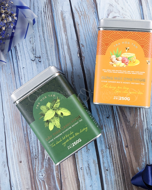 Combo Trà Dây Thìa Canh - Gừng Mật Ong - Hygie - belovedbeyond.com