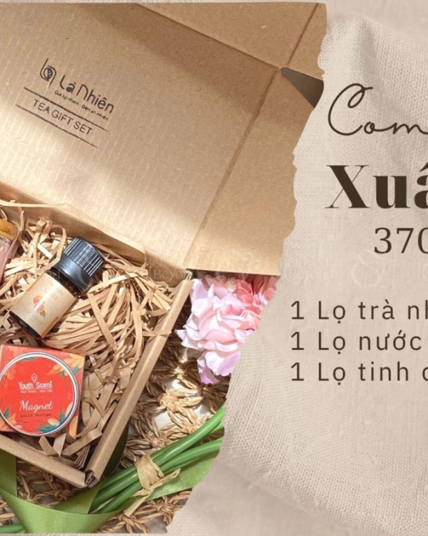 Trà & Nước Hoa Khô & Tinh Dầu - Combo Xuân Liên - belovedbeyond.com
