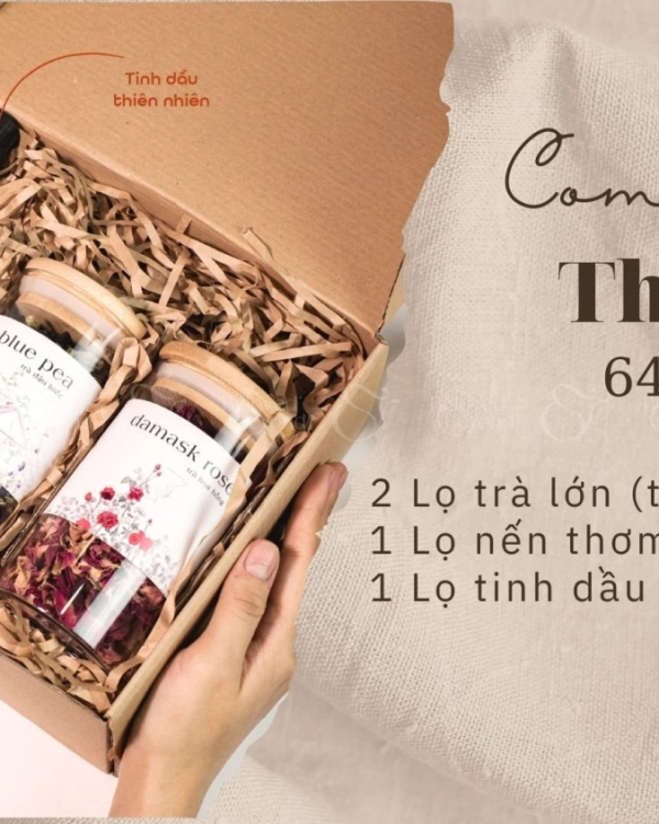 Trà & Nến Thơm & Tinh Dầu - Combo Thục Khuê - belovedbeyond.com