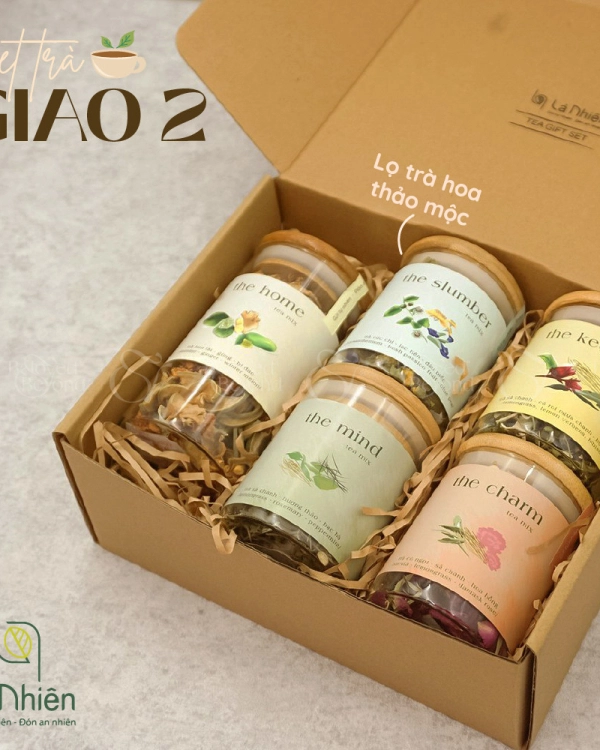 Set Giao 4S+1L-Set Trà Quà Tặng Sức Khỏe- Là Nhiên - belovedbeyond.com