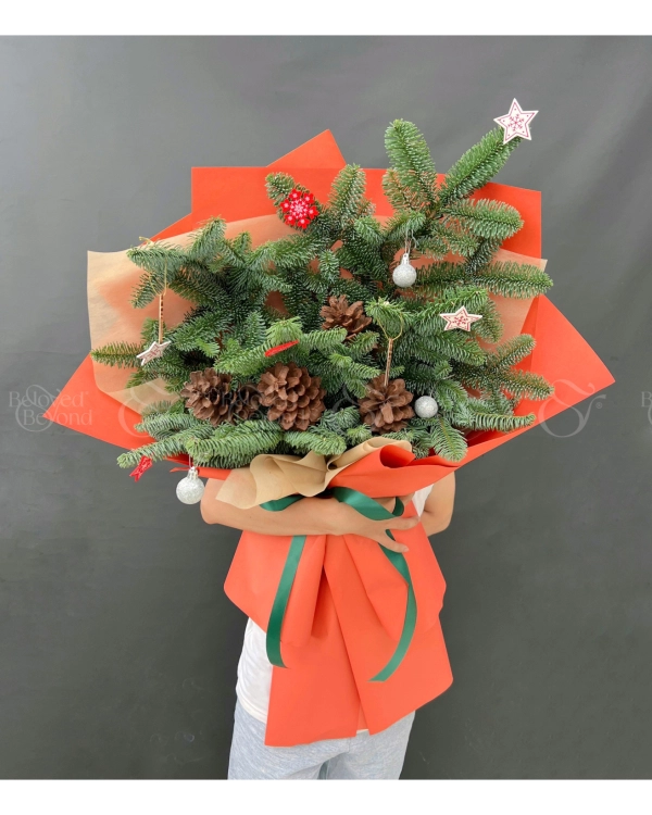 Bó Hoa Thông Tươi - Merry Xmas - belovedbeyond.com