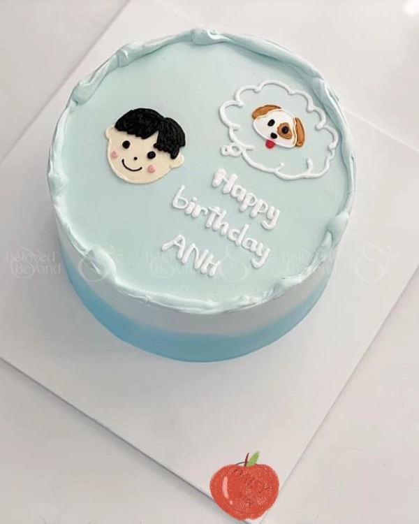Bánh Kem Sữa Tươi 16Cm - 03 - belovedbeyond.com