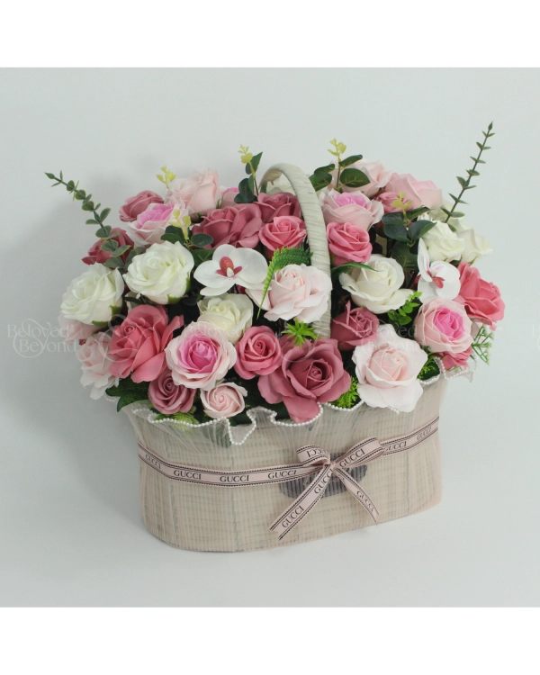 Giỏ Hoa Sáp Luxury Gm03 - Thaoco - belovedbeyond.com