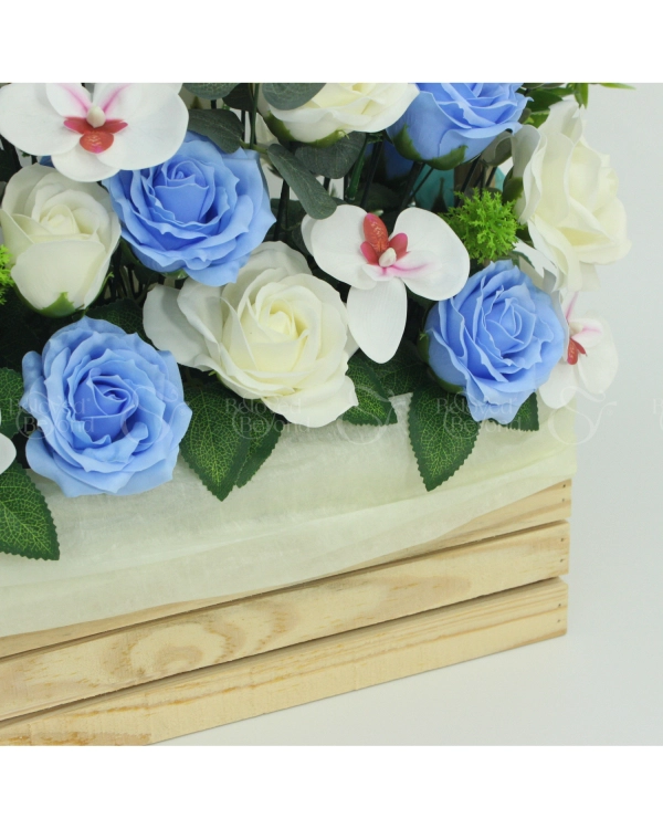 Giỏ Hoa Sáp Cao Cấp