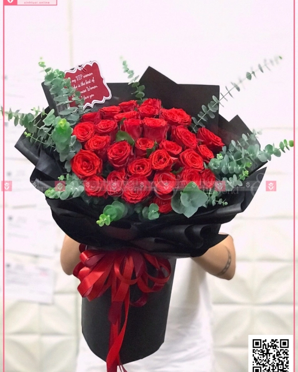 Bó Hoa Hồng Đỏ - belovedbeyond.com