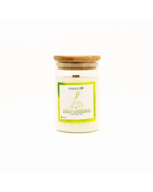 Candle Cup - Ginger Lemongrass - belovedbeyond.com