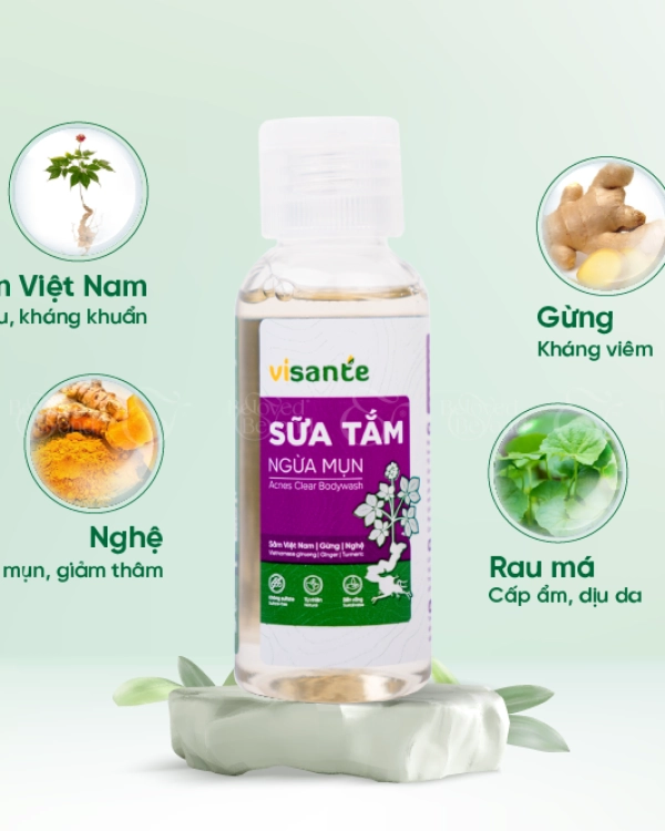 Sữa Tắm Ngừa Mụn - 50 Ml - belovedbeyond.com