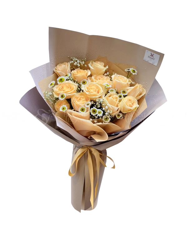 Bó Hoa Hồng Hột Gà - belovedbeyond.com