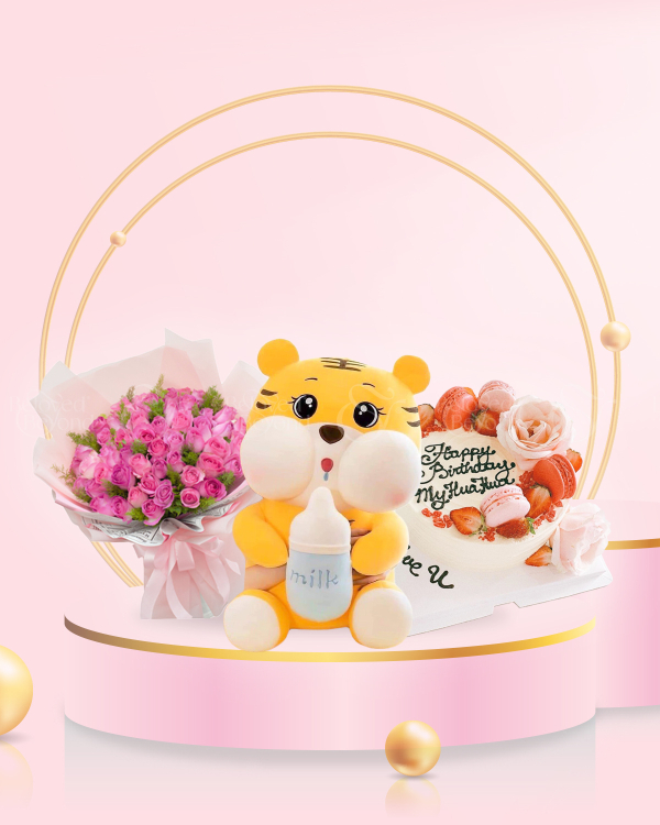 Forever 15 - Combo Hoa Bánh Gấu - belovedbeyond.com