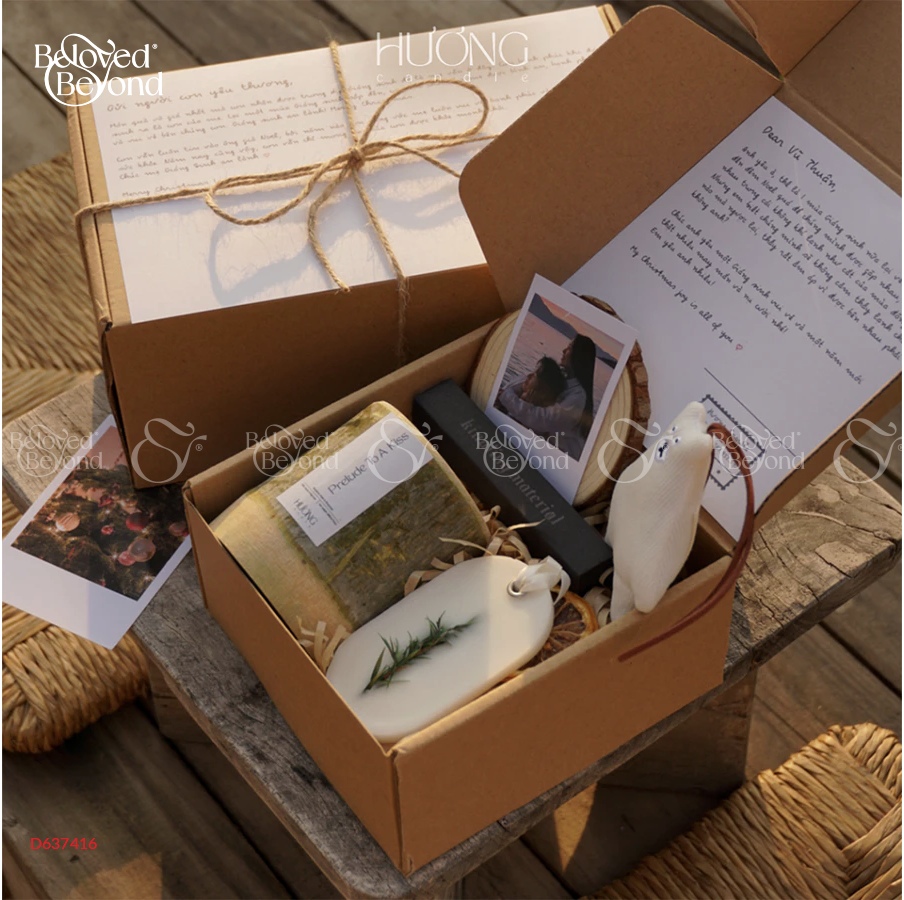 Set Quà Tặng Nến Thơm Cốc Tre Thiên Nhiên C3 - belovedbeyond.com