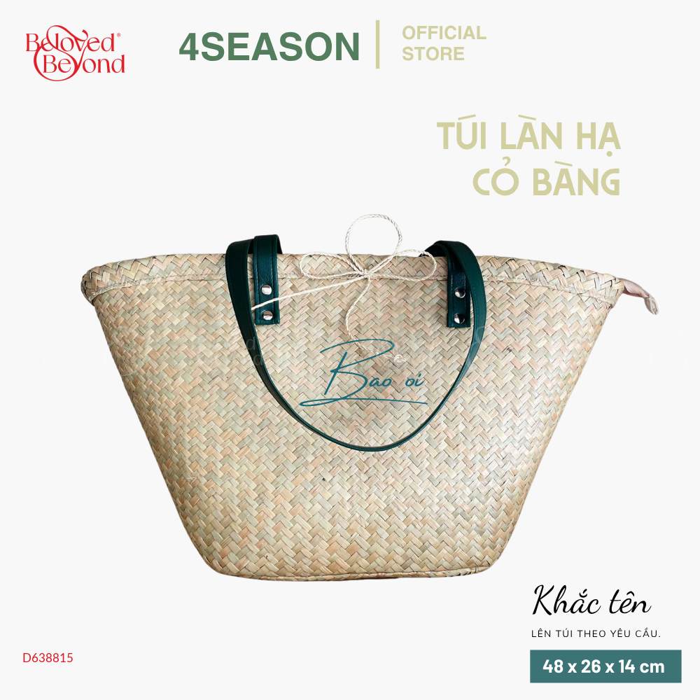 Túi Làn Hạ Cỏ Bàng 4Season - belovedbeyond.com