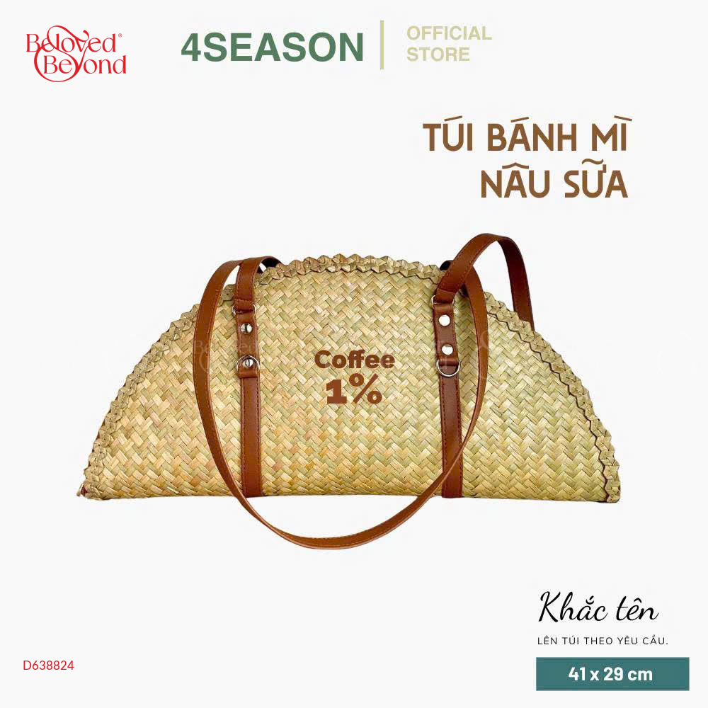 Túi Bánh Mì Cỏ Bàng 4Season - belovedbeyond.com