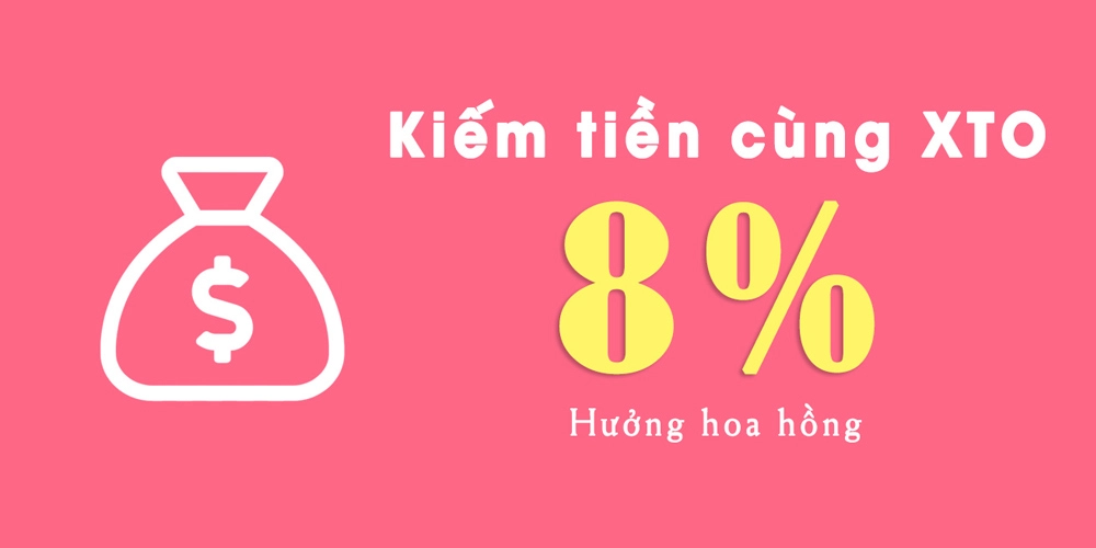 Kiếm tiền cùng Xinh Tươi Online - Hưởng hoa hồng lên đến 8%