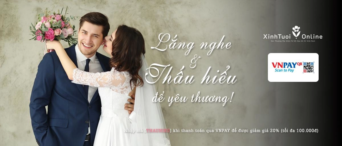 Thử thách độ thấu hiểu giảm ngay 20% giá hoa