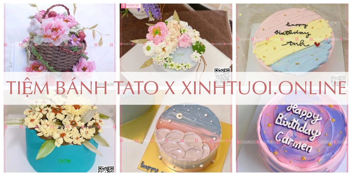 Tiệm bánh Tato đã có mặt tại XinhTuoi.Online.