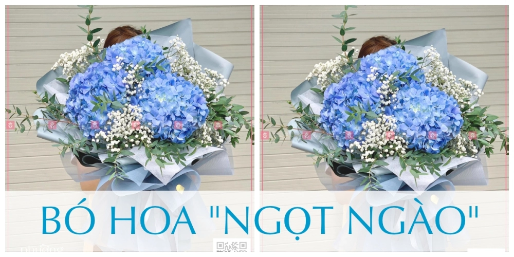 Bó hoa chúc mừng sinh nhật - Ngọt ngào.