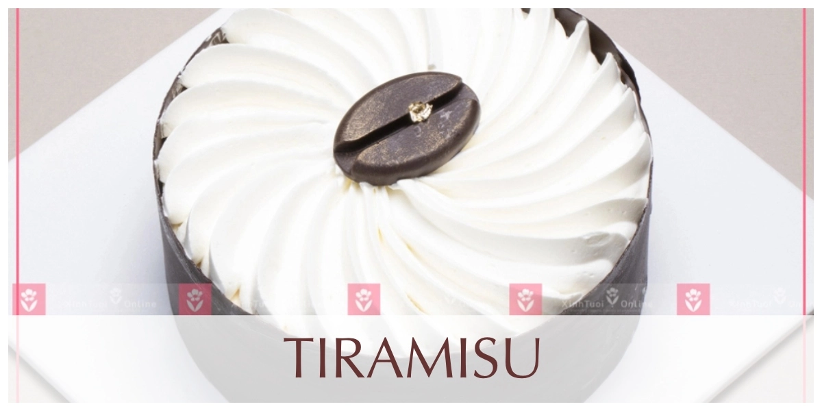 Tiramisu- Calo trong bánh không tính.