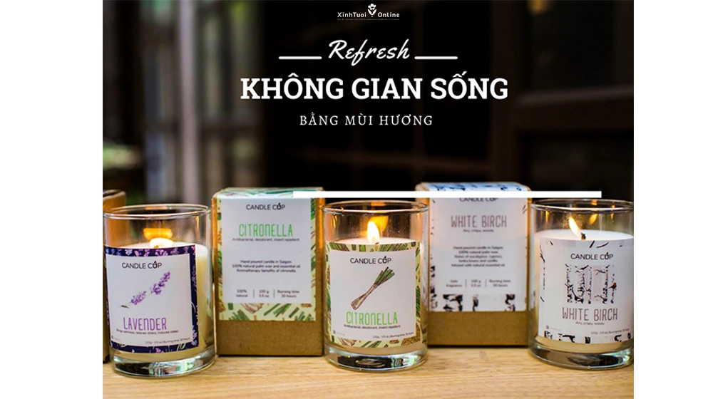 REFRESH KHÔNG GIAN SỐNG BẰNG LIỆU PHÁP MÙI HƯƠNG
