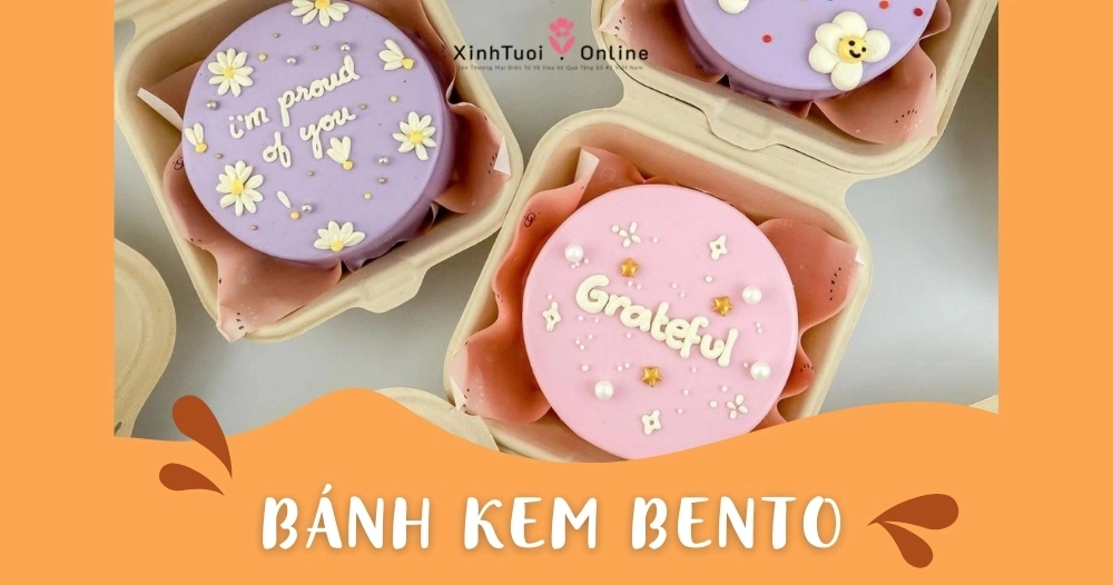 BÁNH KEM BENTO - GÓI GHÉM TÌNH YÊU