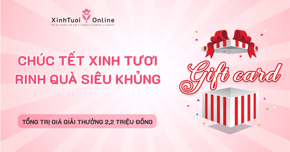 MINIGAME CHÚC TẾT XINH TƯƠI, RINH QUÀ SIÊU KHỦNG