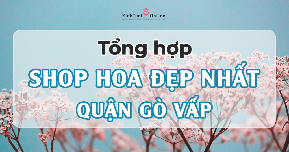 HOA SINH NHẬT ĐẸP GIAO NHANH TẠI QUẬN GÒ VẤP