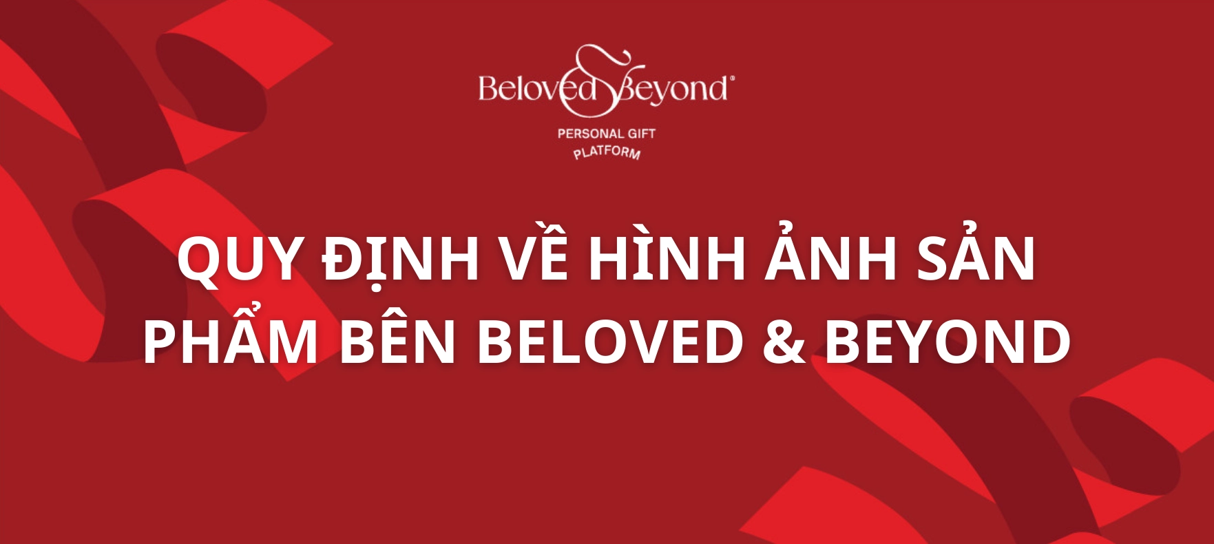 QUY ĐỊNH VỀ HÌNH ẢNH SẢN PHẨM BÊN BELOVED & BEYOND