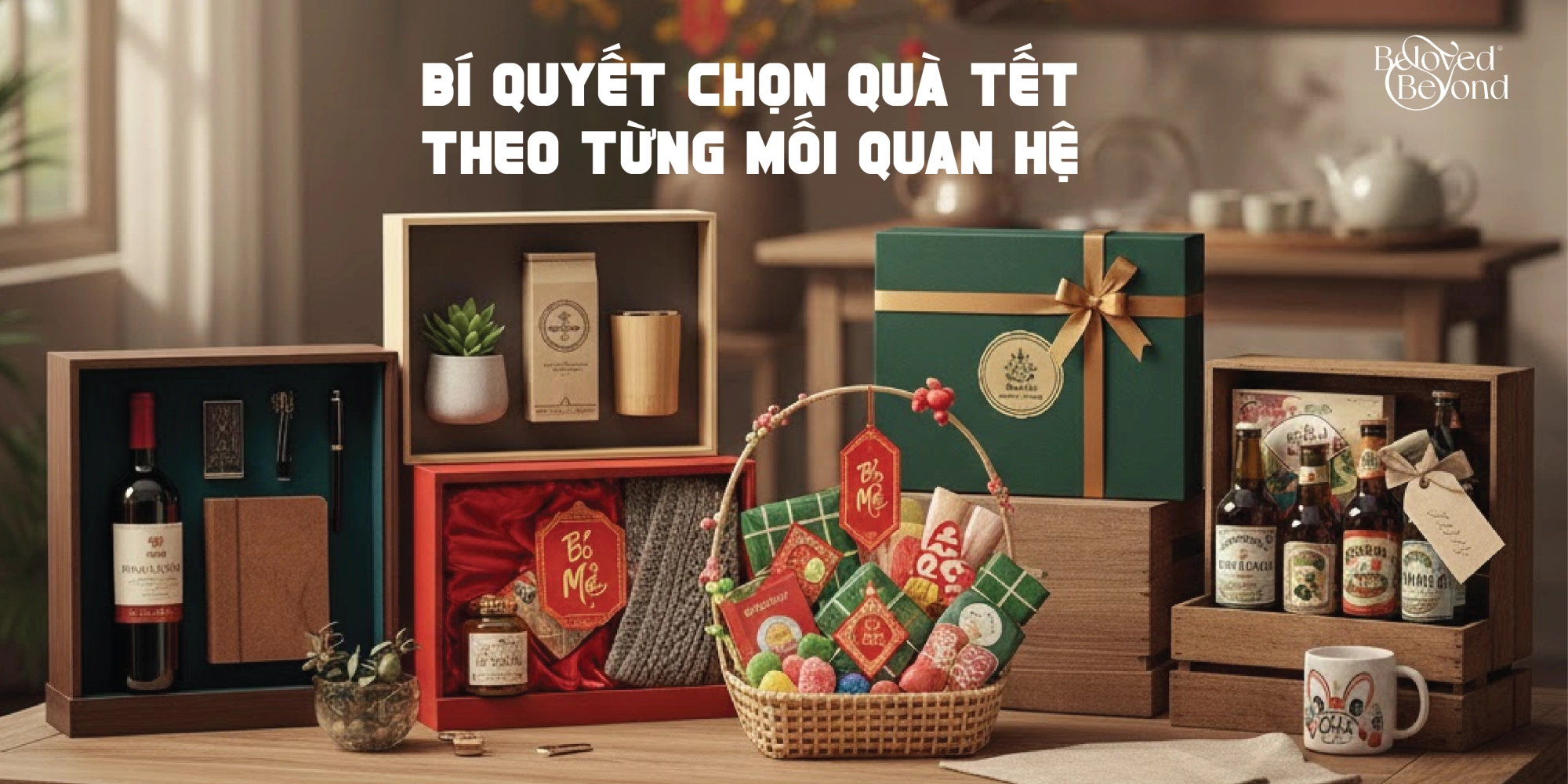 BÍ QUYẾT CHỌN QUÀ TẾT THEO TỪNG MỐI QUAN HỆ