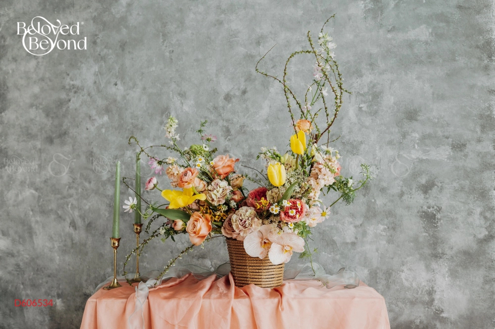 Anemone Florist - Giỏ Hoa 02 - belovedbeyond.com