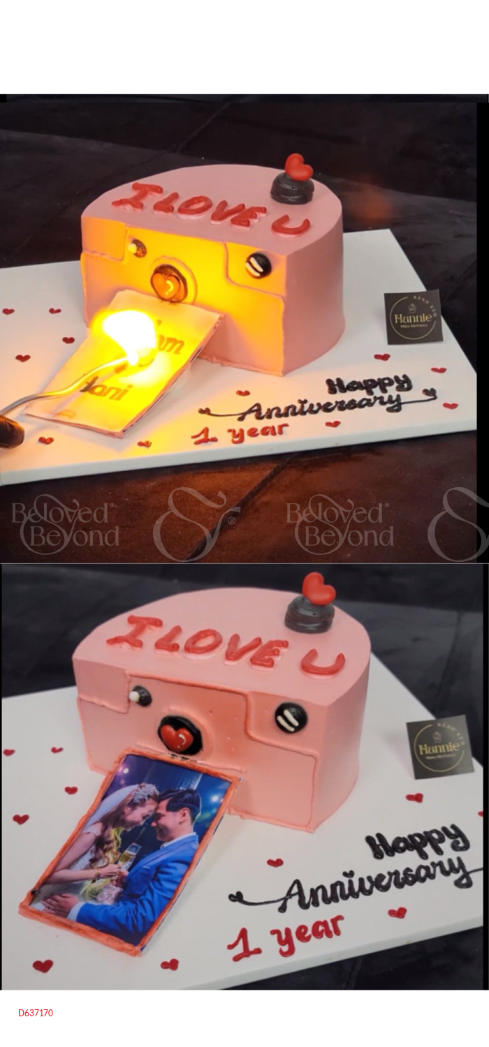 Bánh Kem Đốt Lửa Firecake Anniversary - belovedbeyond.com
