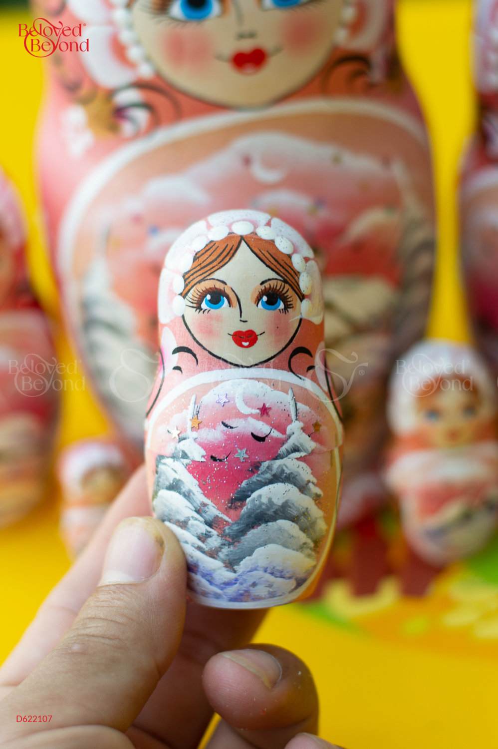 Búp Bê Nga 7 Lớp 22Cm Mùa Đông - belovedbeyond.com