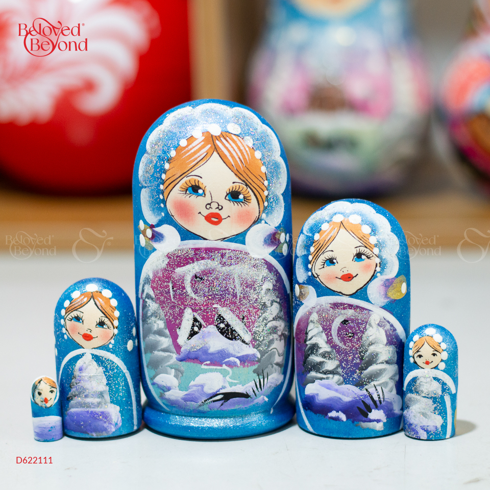 Búp Bê Nga 5 Lớp 12Cm Mùa Đông - belovedbeyond.com